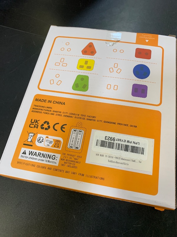 Photo 1 of PANITU Busy Board for 1 Year Old, Travel Toys for Toddlers Boys and Girls, Sensory Board Educational Toy, Montessori Toys for 2 Year Old