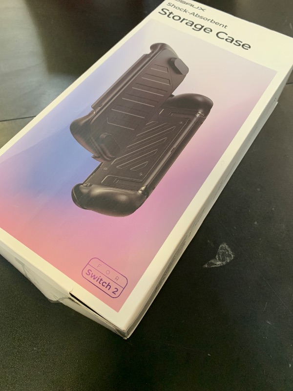Photo 1 of JSAUX Split Protective Case for Nintendo Switch 2, TPU Middle Frame & PC Front Cover, Non-Slip Ergonomic Grip, Storage for 10 Game Cards, Supports Stand Use, Shock Absorption & Anti-Scratch-PC0114