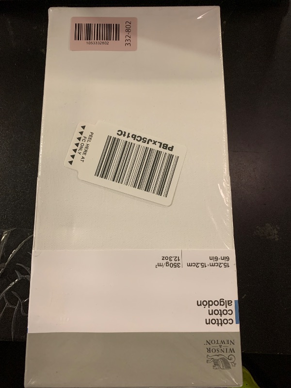 Photo 1 of Winsor & Newton Classic Cotton Canvas, 6" x 6" Deep Edge