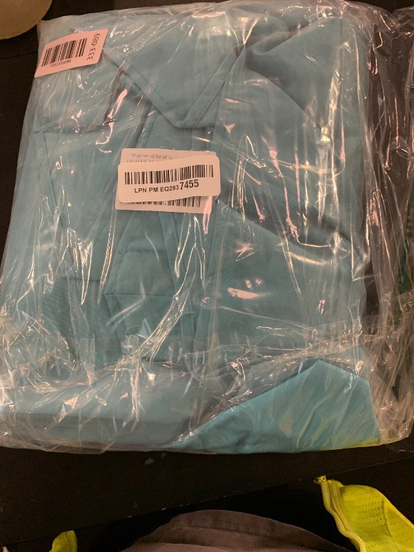 Photo 1 of MASTERCANOPY Patio Umbrella 9 ft Replacement Canopy for 8 Ribs-Turquoise Canopy Only