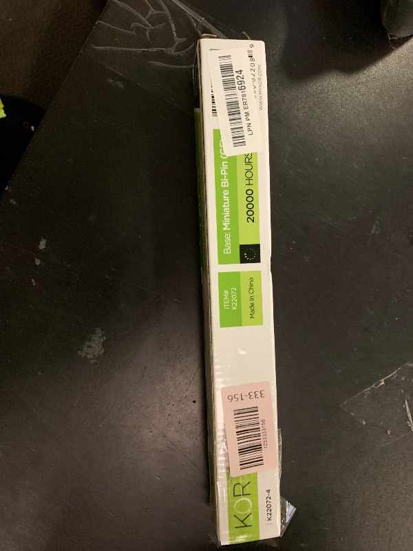 Photo 1 of (Pack of 4) LED Direct Replacement F8T5/CW - T5 - 5 Watt - 12" - 500 Lumens - Super Long Life Light Bulbs - by KOR (Cool White (4100K))