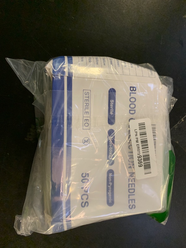 Photo 1 of Blood Collection Needles?Butterfly needles 23Gauge Sterile Individually Wrapped-50PCS