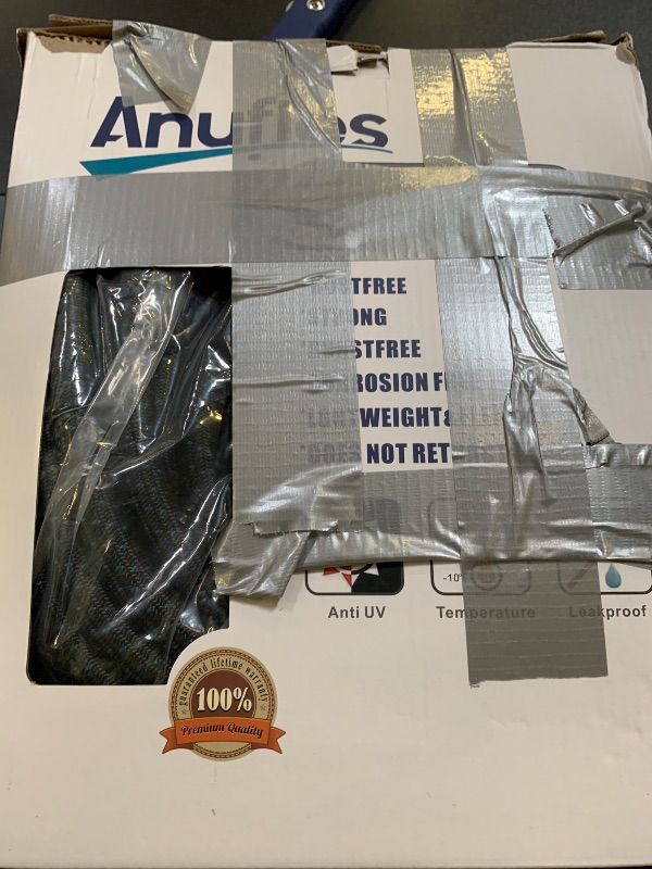 Photo 1 of Anufles Garden Hose 100FT, Lightweight 3-Layer PVC Flexible Water Hose, No Kink, Leak-Resistant, High-Pressure with Metal Fittings, Durable for Outdoor, Gardening, Washing Cars, Easy to Store