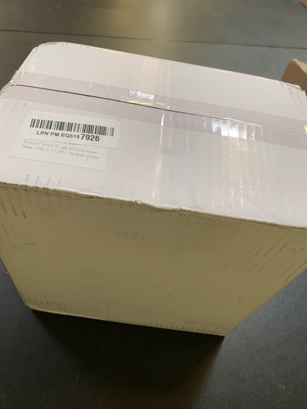 Photo 1 of Fanspex 6" Shutter Exhaust Fan, 258CFM Window or Wall Mount Ventilation Fan for Greenhouse, Attic, Garage, Bathroom, Kitchen