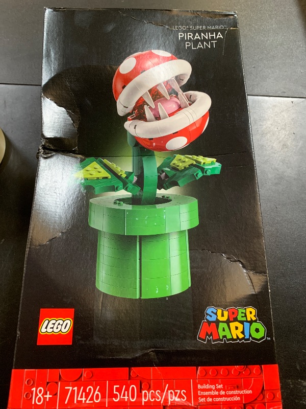 Photo 1 of LEGO Super Mario Piranha Plant, Build and Display Super Mario Brothers Collectible for Adults and Teens, Authentically Detailed Posable Figure, Birthday Gift for Gamers and Super Mario Fans, 71426