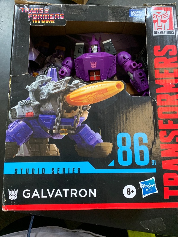 Photo 1 of Transformers Toys Studio Series Leader Class The The Movie 86-31 Galvatron, 8.5-inch Converting Action Figure, Ages 8+