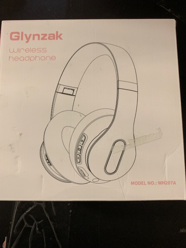 Photo 1 of Glynzak Wireless Bluetooth Headphones Over Ear 65H Playtime HiFi Stereo Headset with Microphone and 6EQ Modes Foldable Bluetooth V5.3 Headphones for Travel Smartphone Computer Laptop Rose Gold