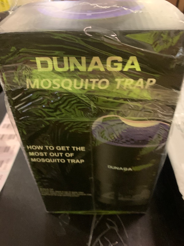 Photo 1 of DUNAGA Fly Traps, Fruit Fly Trap Indoor, Gnat Traps, Bug Zapper Indoor,Mosquito Traps with 10 Sticky Glue Boards, Black