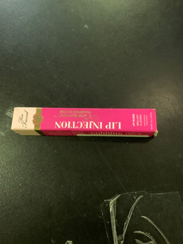 Photo 1 of Too Faced Lip Injection Extreme Plumping Clicks | Glossy Lip Plumper, Hydrating + Dewy with High Shine Sheer Color, Kiss the Bride, 0.05 Ounce