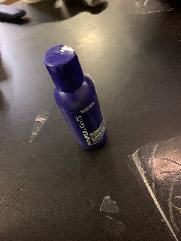 Photo 1 of Clairol Professional Shimmer Lights Purple Shampoo, 2 fl. Oz Neutralizes Brass & Yellow Tones For Blonde, Silver, Gray & Highlighted Hair Packaging May Vary