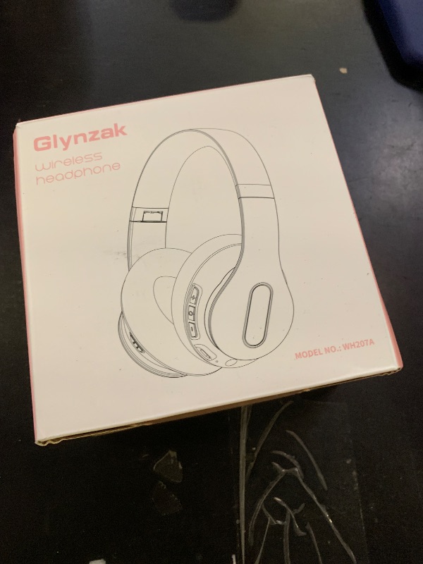 Photo 1 of Glynzak Wireless Bluetooth Headphones Over Ear 65H Playtime HiFi Stereo Headset with Microphone and 6EQ Modes Foldable Bluetooth V5.3 Headphones for Travel Smartphone Computer Laptop Rose Gold