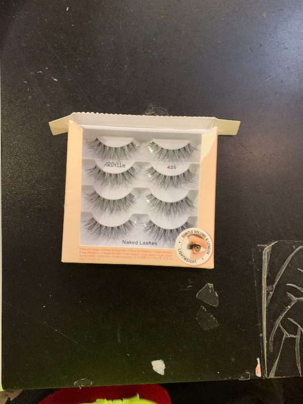 Photo 1 of Ardell Naked Strip Lashes 421 – Natural-Looking, Long-Lasting False Eyelashes with Invisiband for Seamless Blend, 4 Pairs, 1-Pack