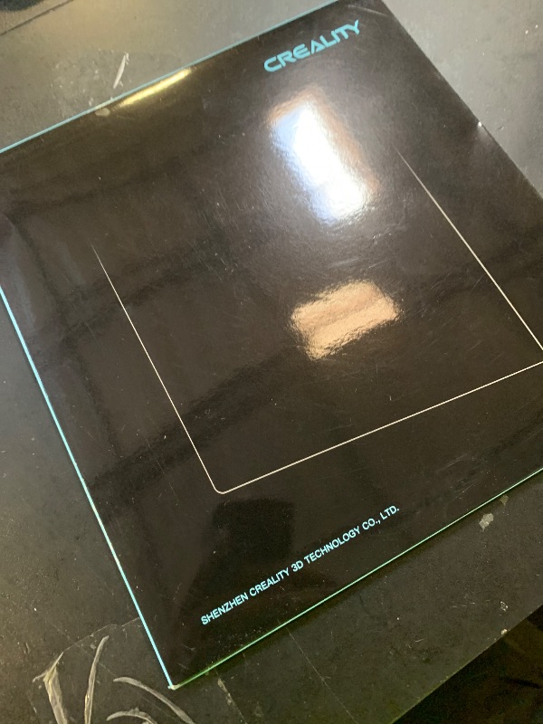 Photo 1 of Creality Official K1C Build Plate, 235x235mm Smooth Surface PEI Sheet Magnetic Flexible Spring Steel Bed Plate for K1 SE/K1/Ender 3/3 V2/3 V3/3 V3 KE/3 V3 SE (Without Magnetic Base)