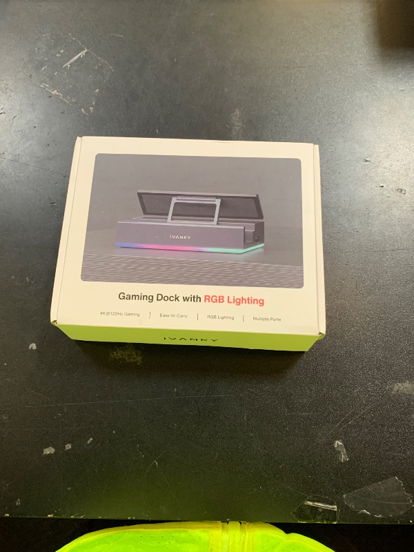 Photo 1 of iVANKY 14-in-1 RGB 4K@144Hz Docking Station for Steam Deck OLED/ROG Ally X/Lenovo Legion Go S, Foldable Dock with HDMI Gigabit Ethernet 10Gbps USB 3.2, SD/TF Slots, 1Gbps Ethernet, 100W USB-C Charge