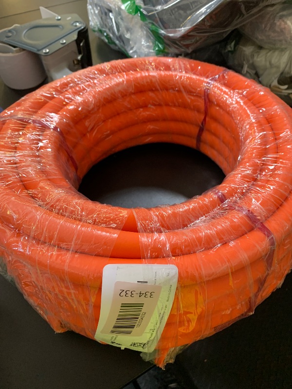 Photo 1 of YAMATIC Heavy Duty Garden Hose 5/8 in x 50 ft with Swivel Fitting, Super Flexible Water Hose, All-weather, Lightweight, Burst 600 PSI