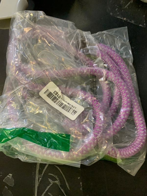 Photo 1 of Fida Durable Slip Lead, 6 FT x 1/2" Heavy Duty Rope Leash for Large, Medium Dogs, No Pull Pet Training Leash with Highly Reflective, Purple