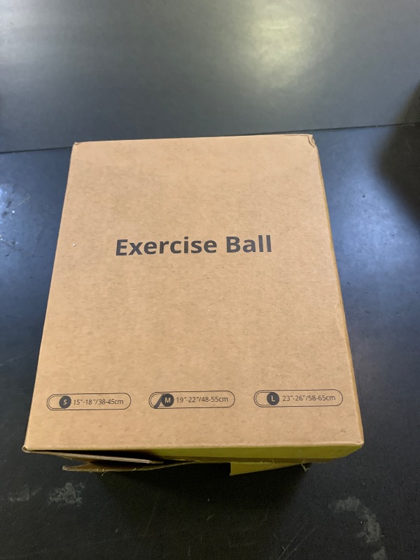 Photo 1 of GalSports Yoga Ball for Exercise & Physical Therapy, Anti-Burst Stability Ball, Slip Resistant, Home Gym Fitness, Balance Chair