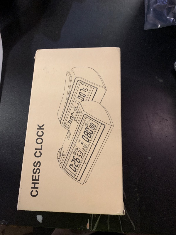 Photo 1 of [2023 New] Xflyee Chess Clock - Digital Chess Timer, Available for Portable Timer for Board Games and Chess with Bonus and Delayed Countdown Function