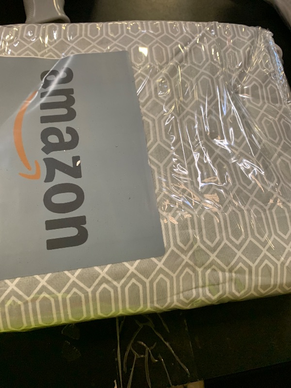 Photo 1 of Comfort Spaces 100% Cotton Sheet Set Breathable, Lightweight, Soft with 14" Elastic Pocket Fits up to 16" Mattress, All Season Cozy Bedding, Matching Pillow Case, Full Diamond Taupe 4 Piece