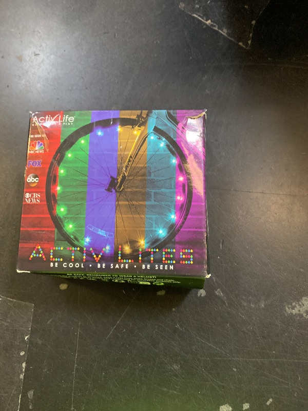 Photo 1 of Activ Life Bike Wheel Lights (2 Tire, Color-Changing) Top Easter Basket Stuffers for Kids Girls Boys Teen Gifts; Best Spring Break Essentials & Beach Vacation Must Haves; Cool Family Fun Bday Presents