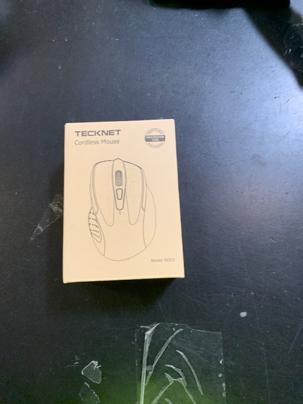 Photo 1 of TECKNET Wireless Mouse, 2.4G Ergonomic Optical Mouse, Computer Mouse for Laptop, PC, Computer, Chromebook, Notebook, 6 Buttons, 24 Months Battery Life, 2600 DPI, 5 Adjustment Levels