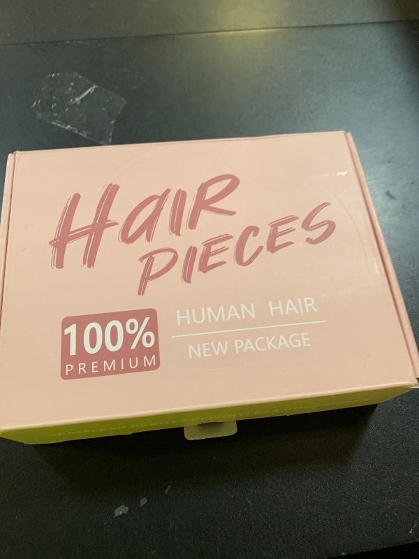 Photo 1 of Rich Choices Hair Toppers for Women Real Human Hair 360°3D Clip in Bangs 100% Remy Human Toppers with Bang for Thinning 150% Density Upgrade Extended 2"*6"Lace Base 12 Inch #1B Natural Black