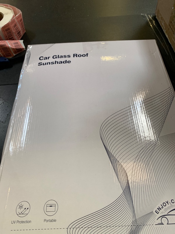 Photo 1 of REEVAA 2025 Upgrade Tesla Model Y Sunshade Roof [No Gaps, No Sagging] Tesla Y Accessories Heat Insulation Foldable Glass Sunroof Cover for Model Y 2021-2025 (Not Fit New Y Juniper), 2PCS, Gray