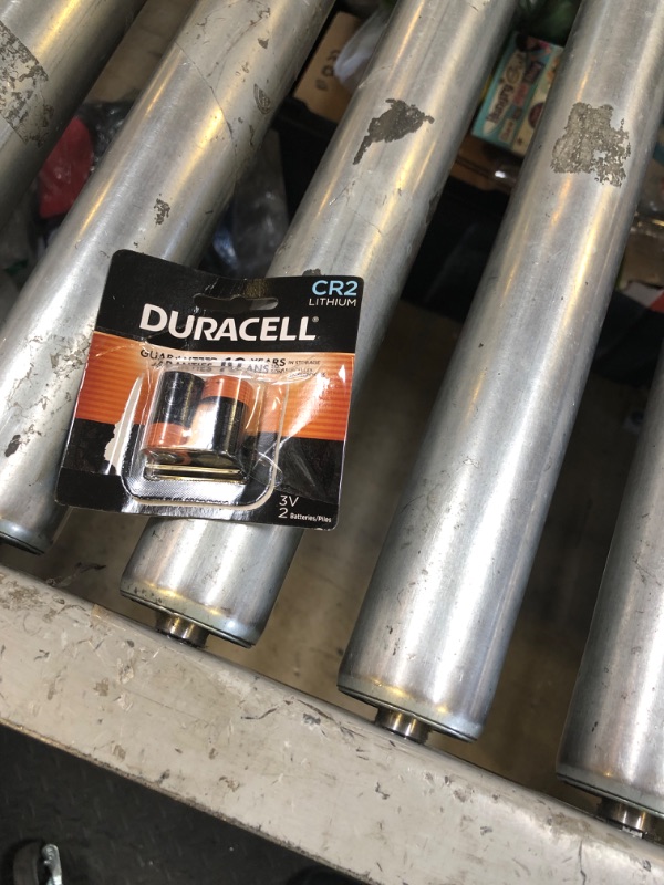 Photo 1 of Duracell CR2 3V Lithium Battery, 2 Count (Pack of 1), CR 3 Volt Batteries High Power, Long-Lasting for Video and Photo Cameras, Lighting Equipment, and More