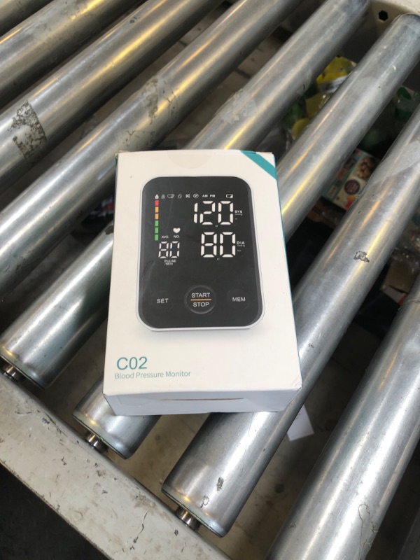 Photo 1 of Oklar Blood Pressure Monitor Upper Arm Monitors for Home Use BP Machine Sphygmomanometer with 2x120 Reading Memory Adjustable Arm Cuff 8.7"-15.7" Large Display with LED Background Light Storage Bag