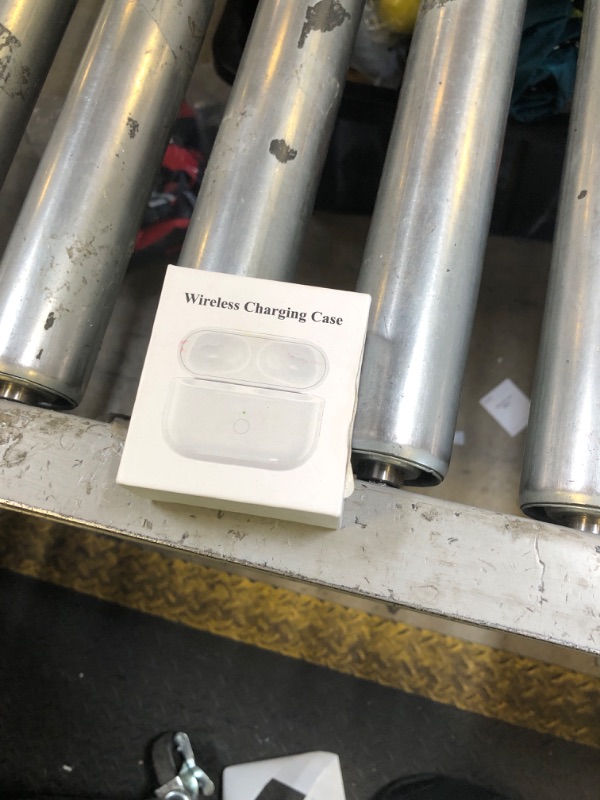 Photo 1 of Compatible for AirPods Pro Charging Case Replacement AirPod Pro 1st 2nd Generation Charger Case with Wireless Charging Bluetooth Pairing Sync Button Type-C Charging Port (No Earbuds)
