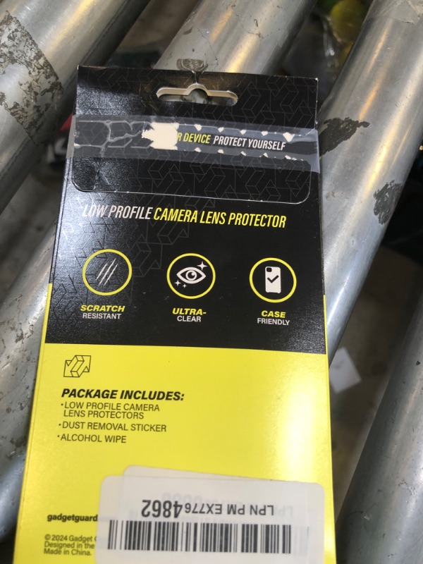 Photo 1 of Gadget Guard Camera Lens Protector for iPad Pro 11-Inch/12.9-Inch (2022/2021/2020 Models), 9H Anti-Scratch HD Clear Tempered Glass, Full Coverage, Easy Installation