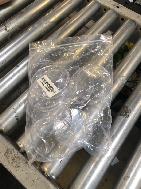 Photo 1 of 10 Pack Sterile Thick Plastic Petri Dishes with Lid, 90mm Dia x 15mm Deep Clear 3 Vents Petri Dish for Lab Science Experiment