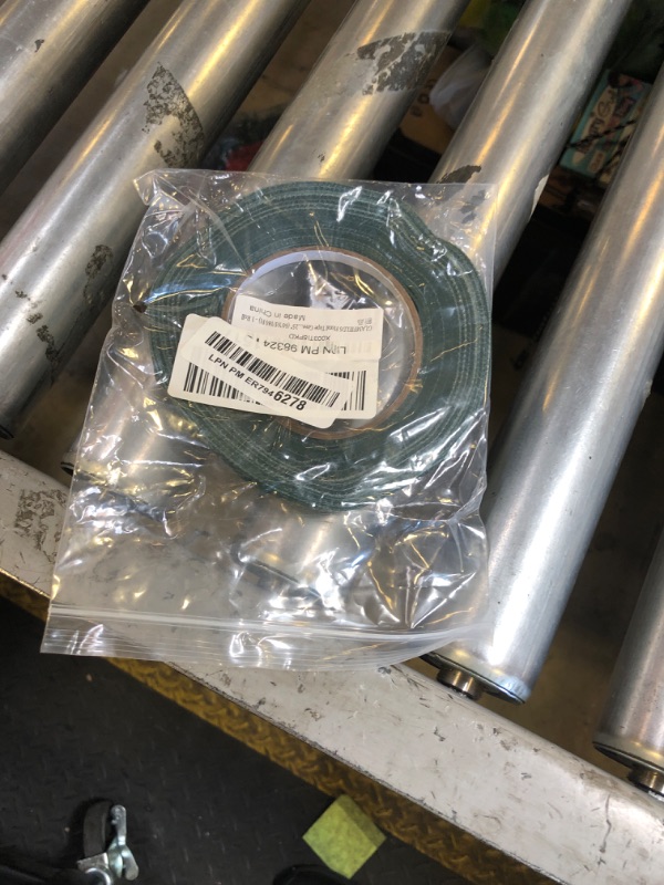 Photo 1 of GLAMFIELDS Floral Tape Green, Flower Wrap Adhesive Waterproof Tape for Bouquets 0.25" (60 Yd/180 Ft) - 1 Roll