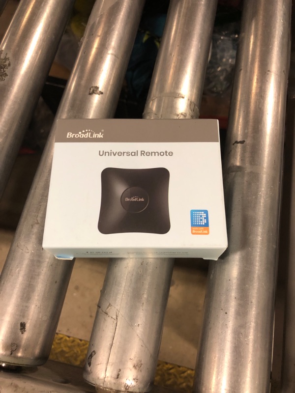 Photo 1 of BroadLink RM4 pro IR and RF Universal Remote, All in One Hub Code Learning Wi-Fi Remote Control for TV Air Conditioner STB Audio, Curtain Motor, Works with Alexa, Google Home, IFTTT
