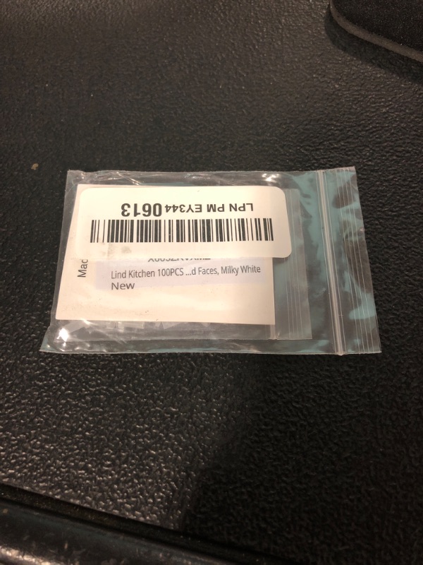 Photo 1 of Lind Kitchen 100PCS Optical Fiber LC1.25 Dust Caps Protective Cap for Devices, Cables and End Faces, Milky White