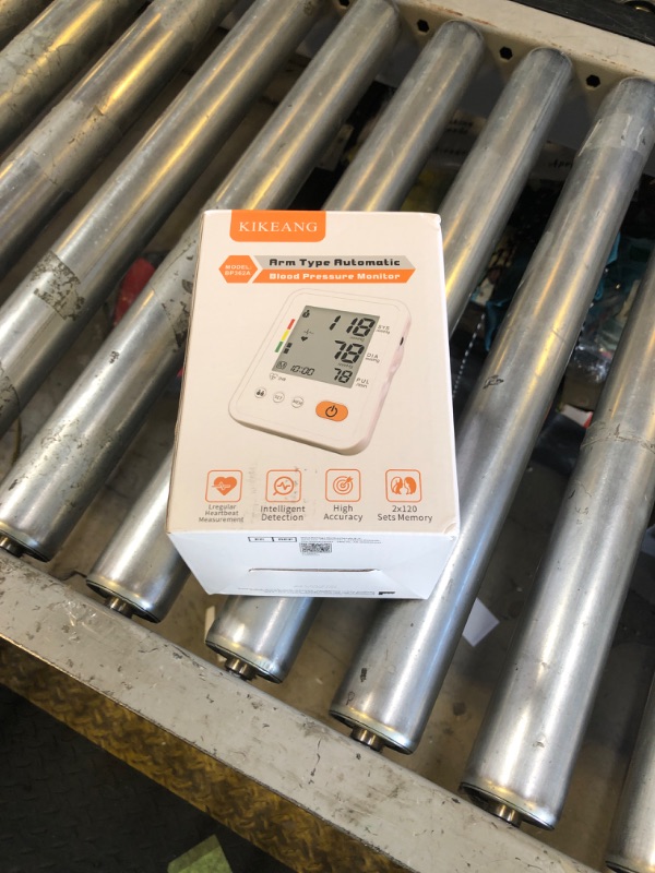 Photo 1 of Blood Pressure Monitors for Home Use with 2 Size Cuff (22-42cm & 38-55cm), Blood Pressure Monitor XL & Medium-Large Cuffs, 2 * 120 Memory Sets, 4 Aa Batteries Included