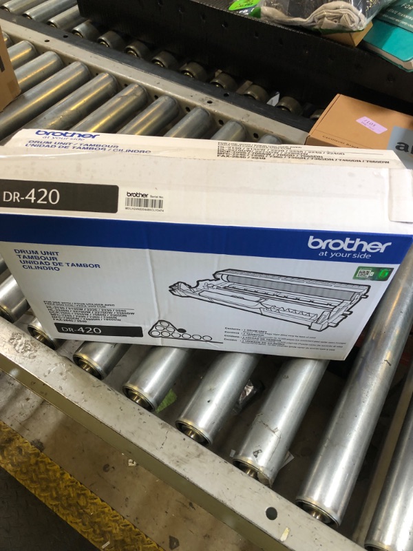 Photo 1 of Brother Genuine-Drum Unit, DR420, Seamless Integration, Yields Up to 12,000 pages, Black