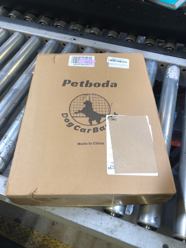 Photo 1 of Petboda Dog Car Barrier for SUV Trunk Cargo Area, Foldable & Adjustable Car Divider and Dog Gate