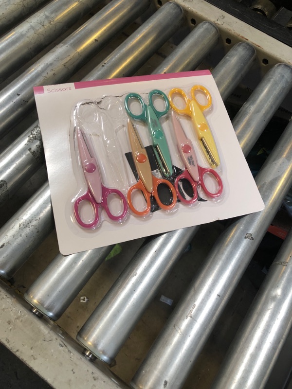 Photo 1 of Mr. Pen Craft Scissors - Decorative Edge, 6 Pack, Zig Zag, Scrapbooking, Fancy, Pattern, Design