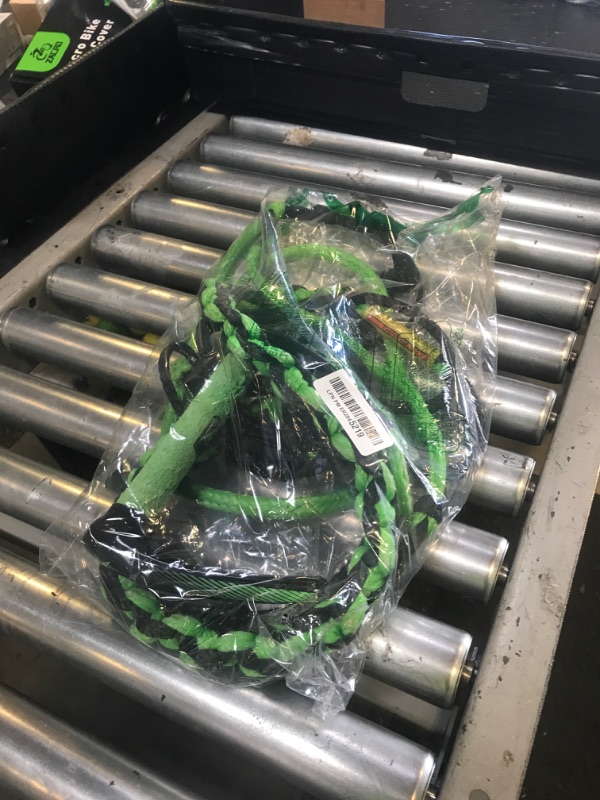 Photo 1 of Wakesurf Rope with Handle - Adjustable 25 Foot Tow Rope with 10" Handle (Green)