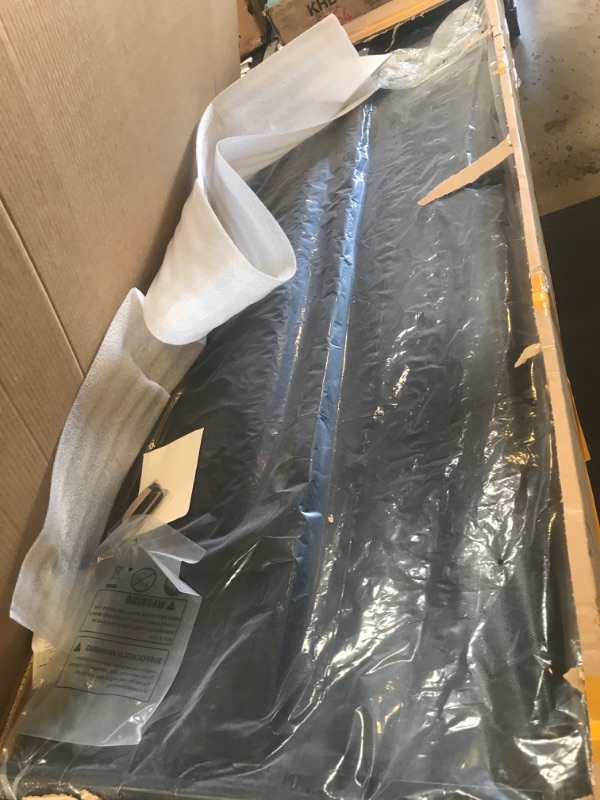 Photo 1 of Soft  Truck Bed Tonneau Cover Fit for Toyota Tacoma 2024 2025 with Deck Rail System, with 5 ft Bed Excl. Trail Edition