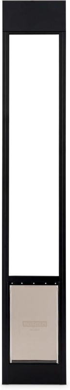 Photo 1 of PetSafe Sliding Glass Pet Door - No-Cut DIY Install Doggy Door for Renters - Aluminum Frame - Adjustable Height 75 7/8" to 81" - Ideal for Large Dogs Up to 100 lb - Black
