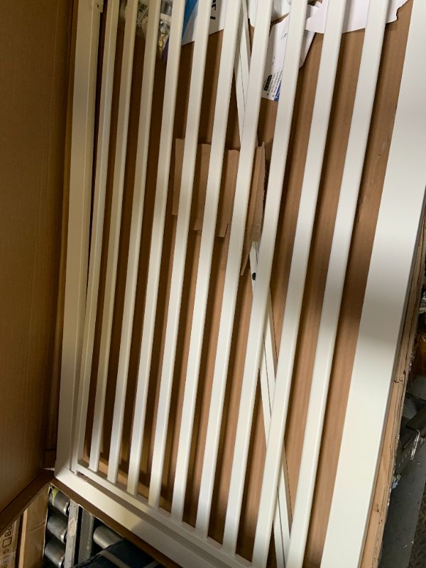 Photo 1 of Senneny 63” Extra Tall Cat Gate Auto Close & One-Hand Open, No Drilling Pressure Mounted Kits and Wall Mounted Kits, Metal Pet Gate Fits Openings 29.5” to 33.4” Wide, White