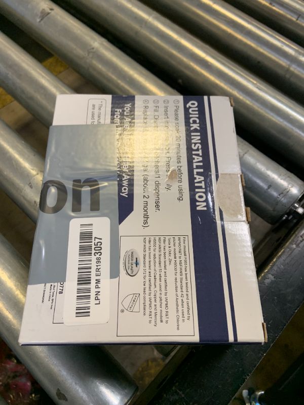 Photo 1 of Fil-Fresh 3-Pack Water Filter Replacements for Brita Water Pitchers and Dispensers, NSF 53&42 Certified to Reduce Cadmium, Mercury, Copper, Zinc, BPA free, Lasts 2 Months or 40 Gallons