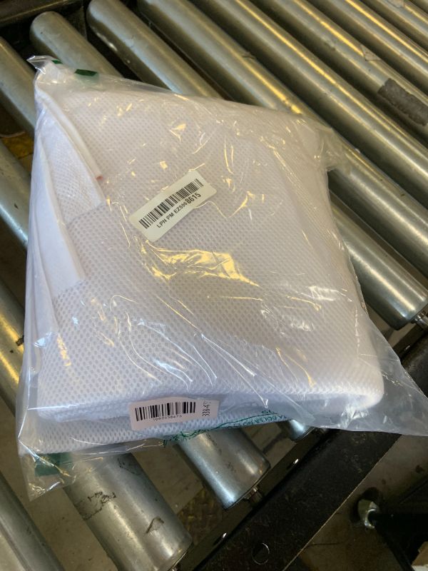Photo 1 of uxcell White Speaker Mesh Grill Stereo Fabric Dustproof 1x1.45M 40 x 57 inch