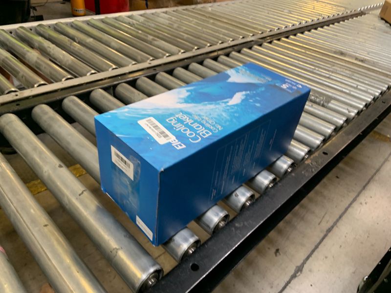 Photo 1 of Elegear Revolutionary Cooling Blanket King Absorbs Heat to Keep Body Cool for Night Sweats, Arc-Chill3.0 Cool Fiber Q-Max>0.5 for Hot Sleepers, Lightweight Summer Cold Blankets for Sleeping 108" x 90"