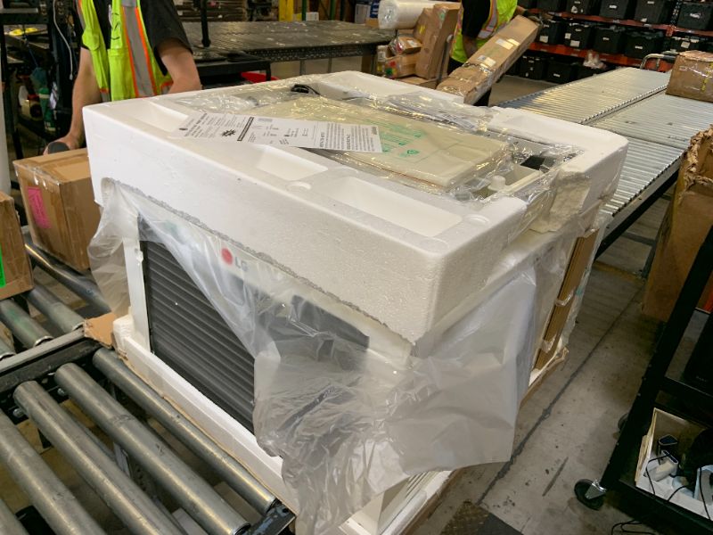 Photo 1 of LG 12,000 BTU Dual Inverter Smart Window Air Conditioner, Cools 550 Sq. Ft., Ultra Quiet Operation, Up to 35% More Energy Savings, Energy Star, with LG ThinQ, Amazon Alexa and Hey Google, 115V