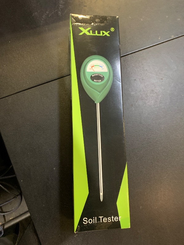 Photo 1 of XLUX Soil Moisture Meter, Plant Water Monitor, Hygrometer Sensor for Gardening, Farming, Indoor and Outdoor Plants, No Batteries Required