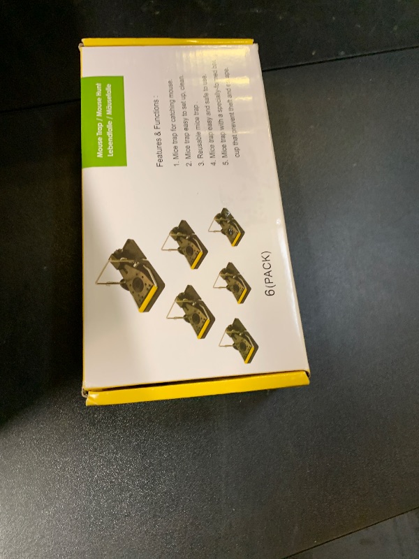 Photo 1 of Mouse Trap Mouse Traps Indoor Mouse Traps for House Mouse Traps Outdoor Mice Traps for House Indoor 6 Pack