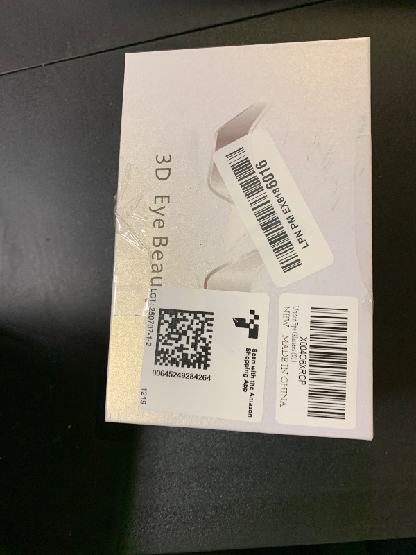 Photo 1 of Qcccmyy Under Eye Red Light Therapy Device, Red Light Therapy Glasses for Eyes Light-Weight Eye Massager for Reducing Dark Circles and Puffiness, Smoothing Fine Lines